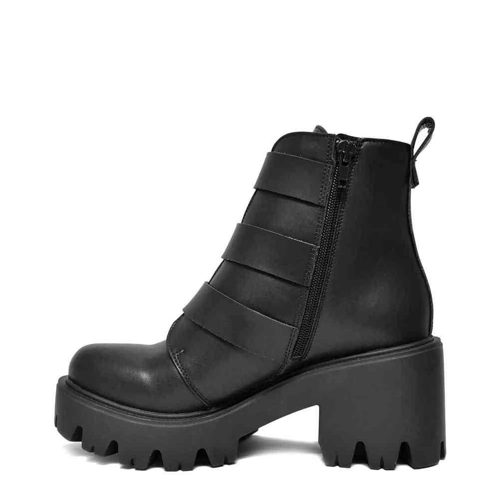 Altercore - Patty Vegan Platform Boots - Black